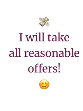 Make an offer😊🌼😊